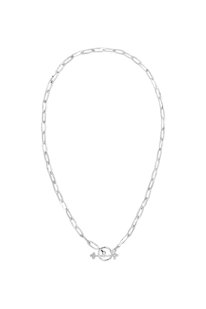 Freedom T Bar Chain Silver from Loft & Daughter