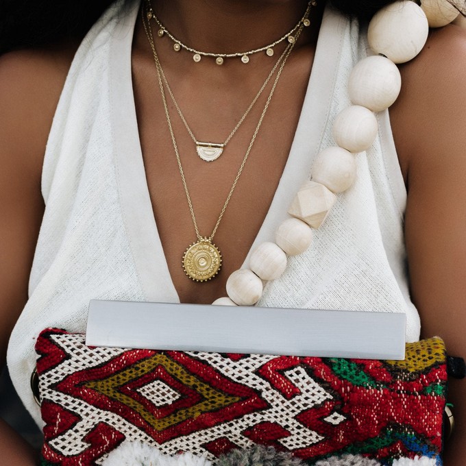 Bishnoi Coin Choker Silver from Loft & Daughter