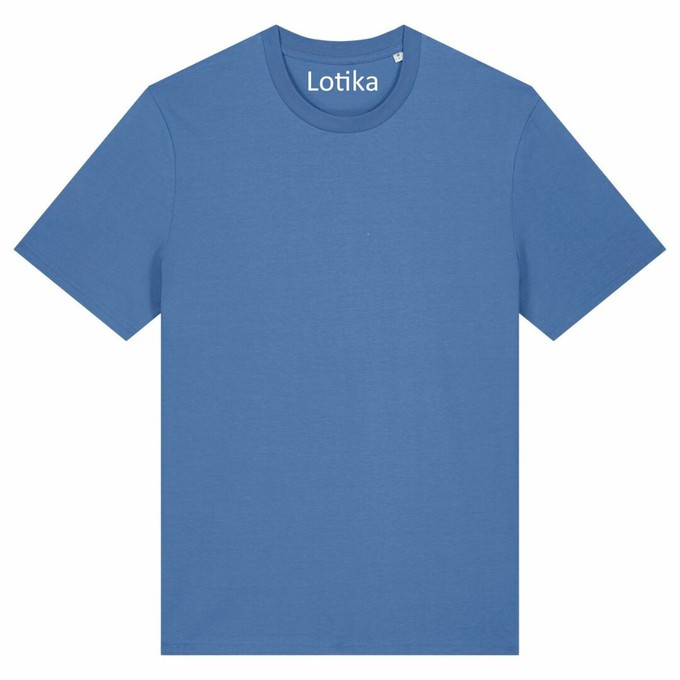 Juul T-shirt biologisch katoen - bright blue mt XL from Lotika