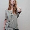 anchor flowy oversized top from madeclothing