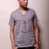 anchor v-neck tee-shirt from madeclothing