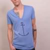 anchor v-neck triblend tee-shirt via madeclothing