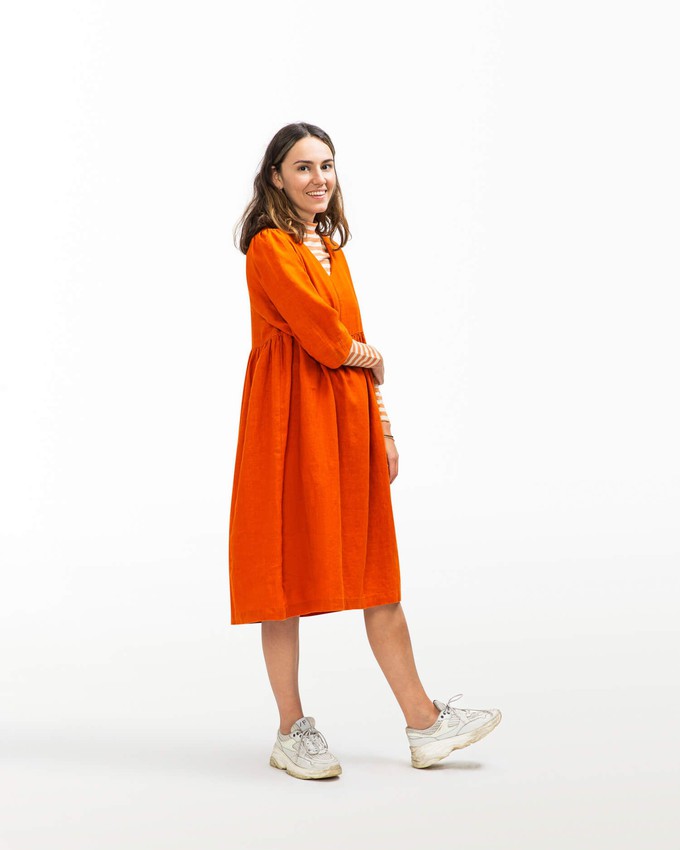 Elegant Midi Dress squash from Matona