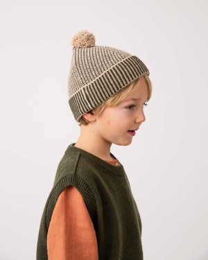 Pom Pom Beanie loden green from Matona