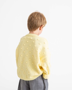 Popcorn Sweater daffodil from Matona