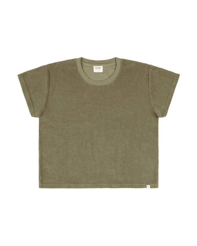 Terry T-Shirt olive green from Matona