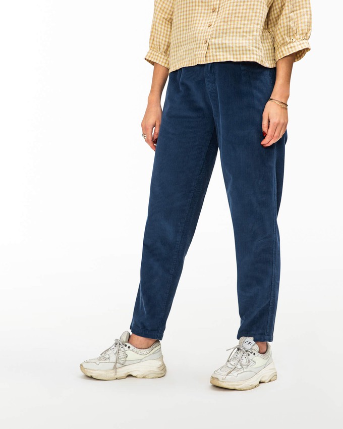 Corduroy Pants anchor blue from Matona