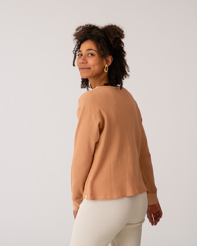 Basic Longsleeve Adult terracotta from Matona