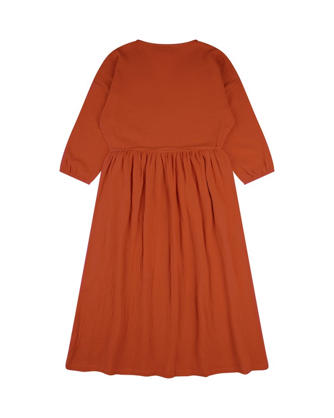 Muslin Dress brick from Matona