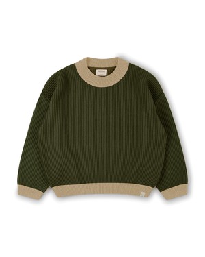 Mock Neck Sweater loden green from Matona