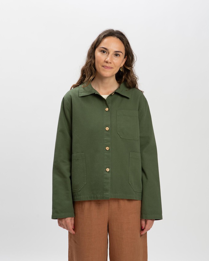 Twill Classic Jacket artichoke from Matona