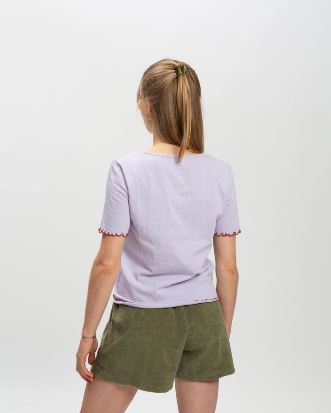 Curly T-Shirt viola from Matona