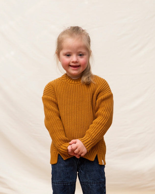 Sia Sweater Kids mustard from Matona