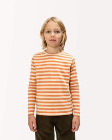 Longsleeve Tee oyster-caramel via Matona