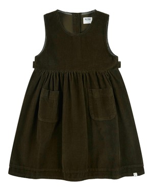 Belted Corduroy Dress moss from Matona