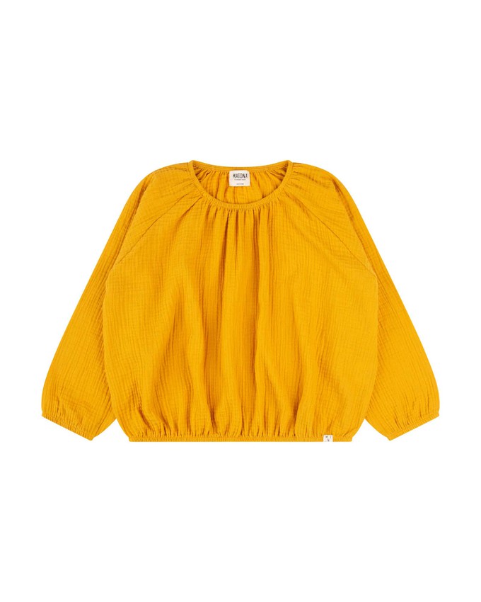 Balloon Blouse marigold from Matona