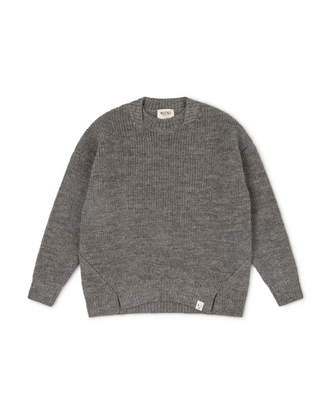 Natural Luxe Sweater basalt from Matona