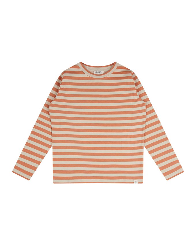 Longsleeve Tee oyster-caramel from Matona