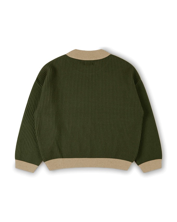 Mock Neck Sweater loden green from Matona