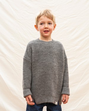 Natural Luxe Sweater basalt from Matona