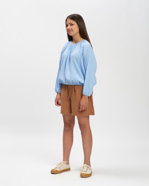 Balloon Blouse powder blue from Matona