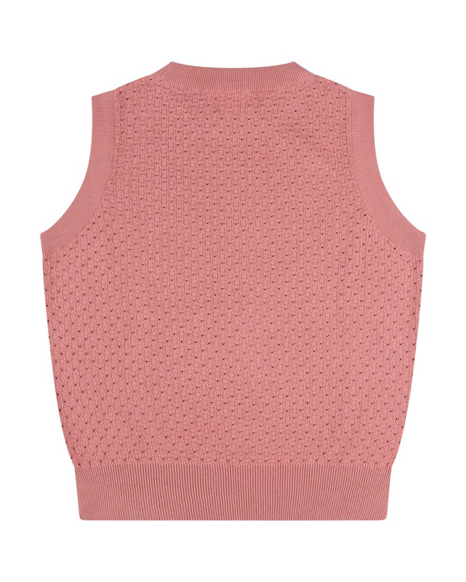 Cotton Knit Top dusk pink from Matona