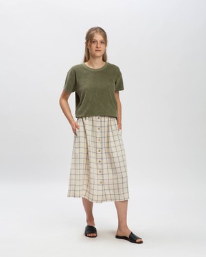 Terry T-Shirt olive green from Matona