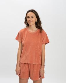 Terry T-Shirt cedarwood via Matona