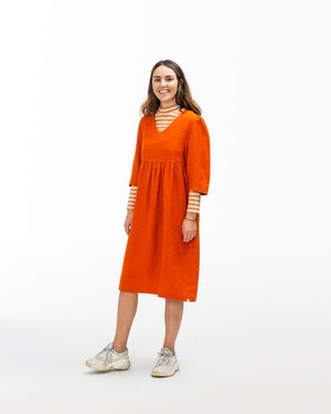 Elegant Midi Dress squash from Matona