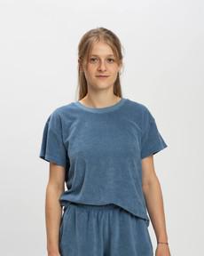 Terry T-Shirt dusk blue via Matona