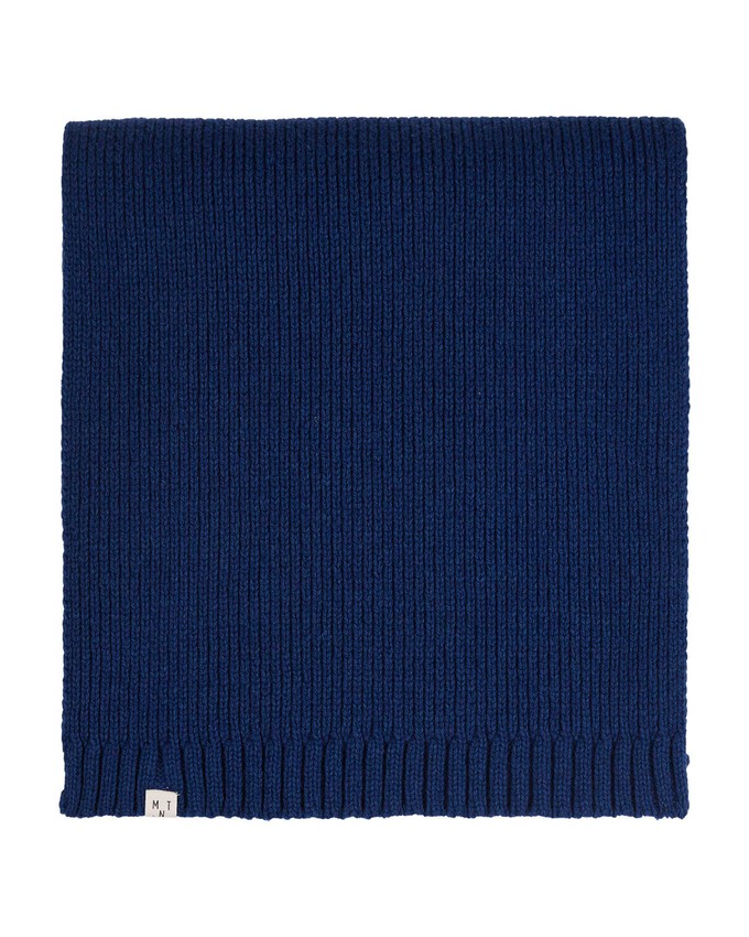 Knit Scarf royal blue from Matona