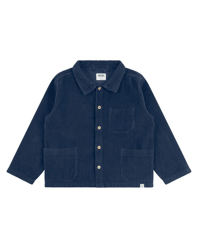 Boxy Corduroy Jacket anchor blue from Matona