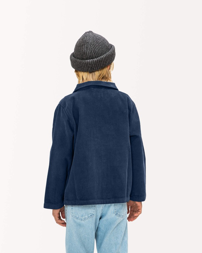 Boxy Corduroy Jacket anchor blue from Matona