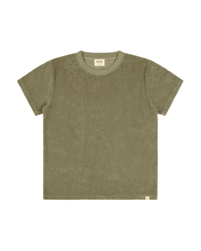 Terry Tee olive green from Matona