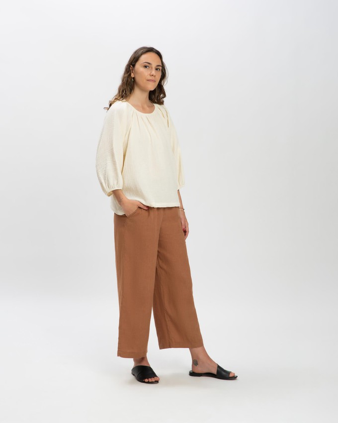 Muslin Blouse ecru from Matona