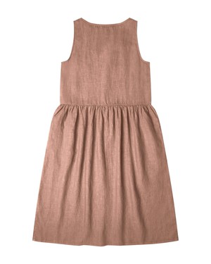 Gathered Dress rosewood from Matona