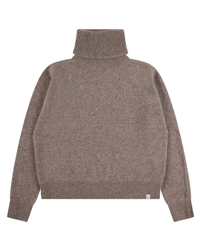 Rollneck Pullover pebble from Matona