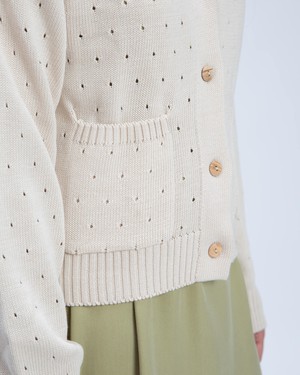 Spring Cardigan sand from Matona