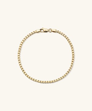 Square Box Chain Bracelet from Mejuri