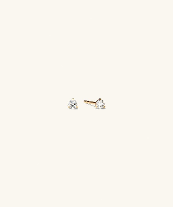 Diamond Mini Studs from Mejuri