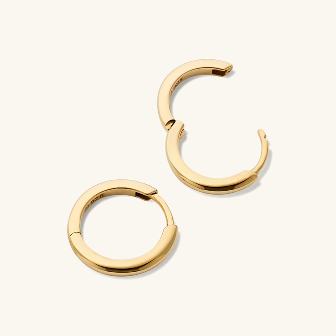 Tube Medium Hoops from Mejuri