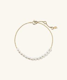 Tiny Pearl Bracelet via Mejuri