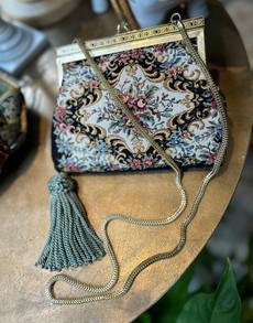 Vintage and Upcycled Tapestry bag via MPIRA