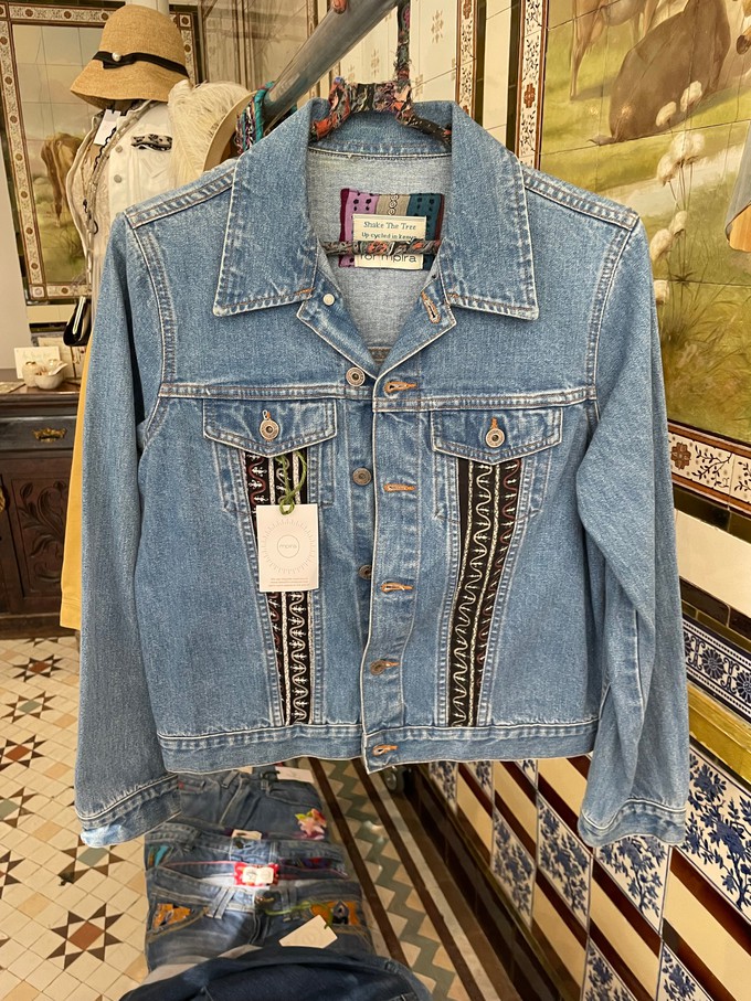 Upcycled Denim Jacket from MPIRA