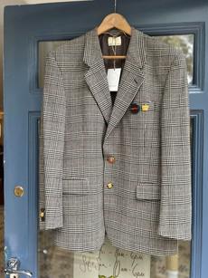 Upcycled Wool Tweed Blazer via MPIRA