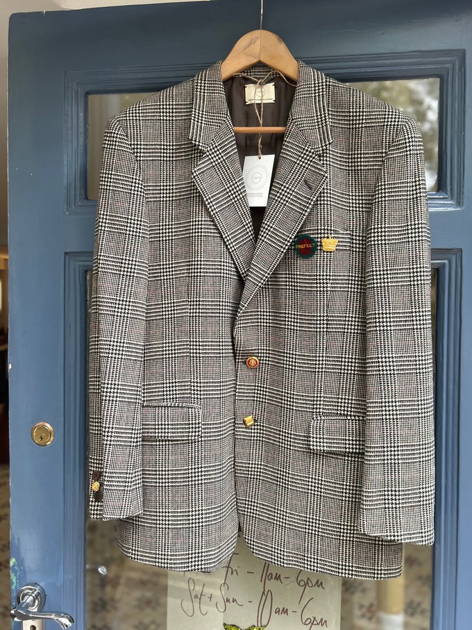 Upcycled Wool Tweed Blazer from MPIRA