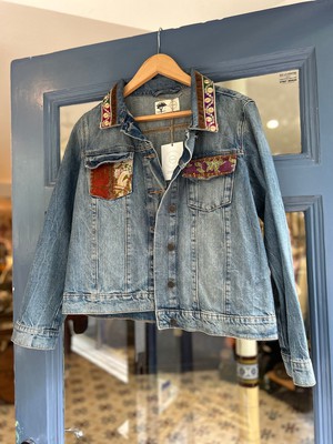 Upcycled Luxe Denim Jacket from MPIRA