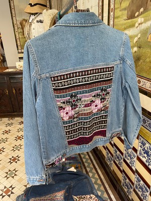 Upcycled Denim Jacket from MPIRA