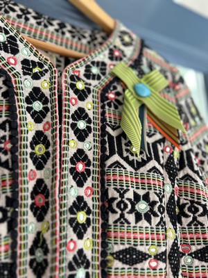 Vintage Embellished Tapestry Blazer Jacket from MPIRA