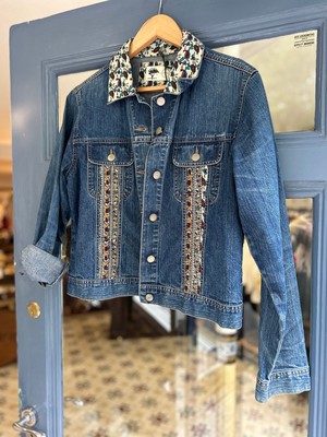 Upcycled Denim Jacket from MPIRA